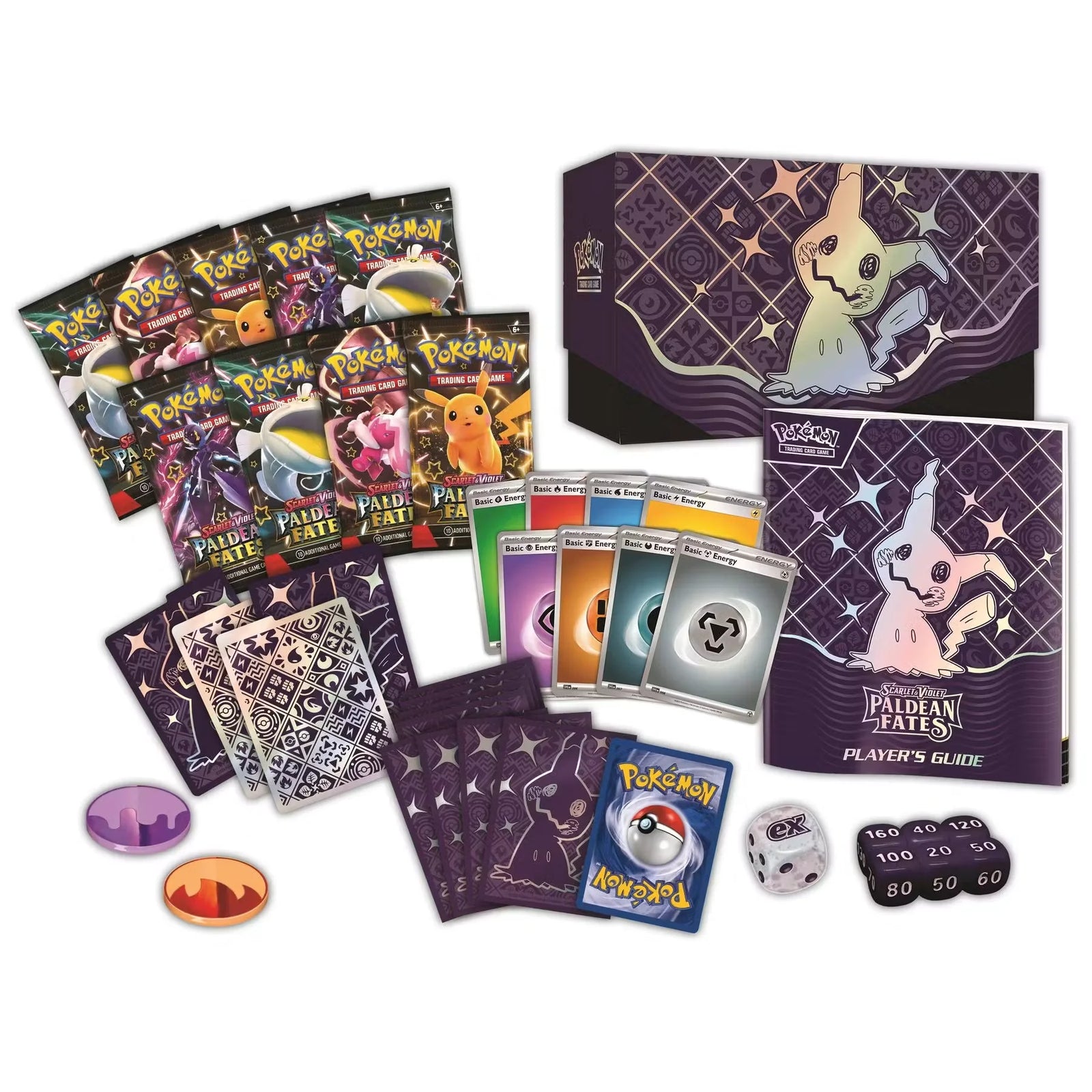 DRAFT - Pokemon Scarlet & Violet Paldean Fates Elite Trainer Box | Sealed