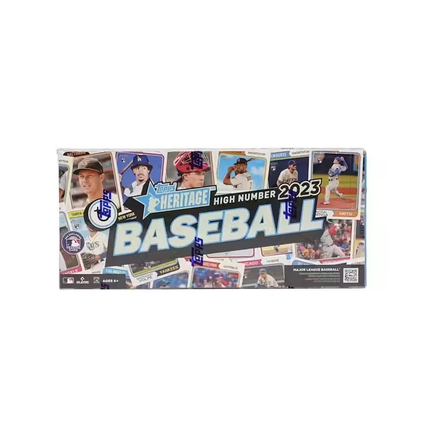 2023 Topps Heritage High Number Baseball Hobby Box | 24 Packs (Ships Sealed Only)