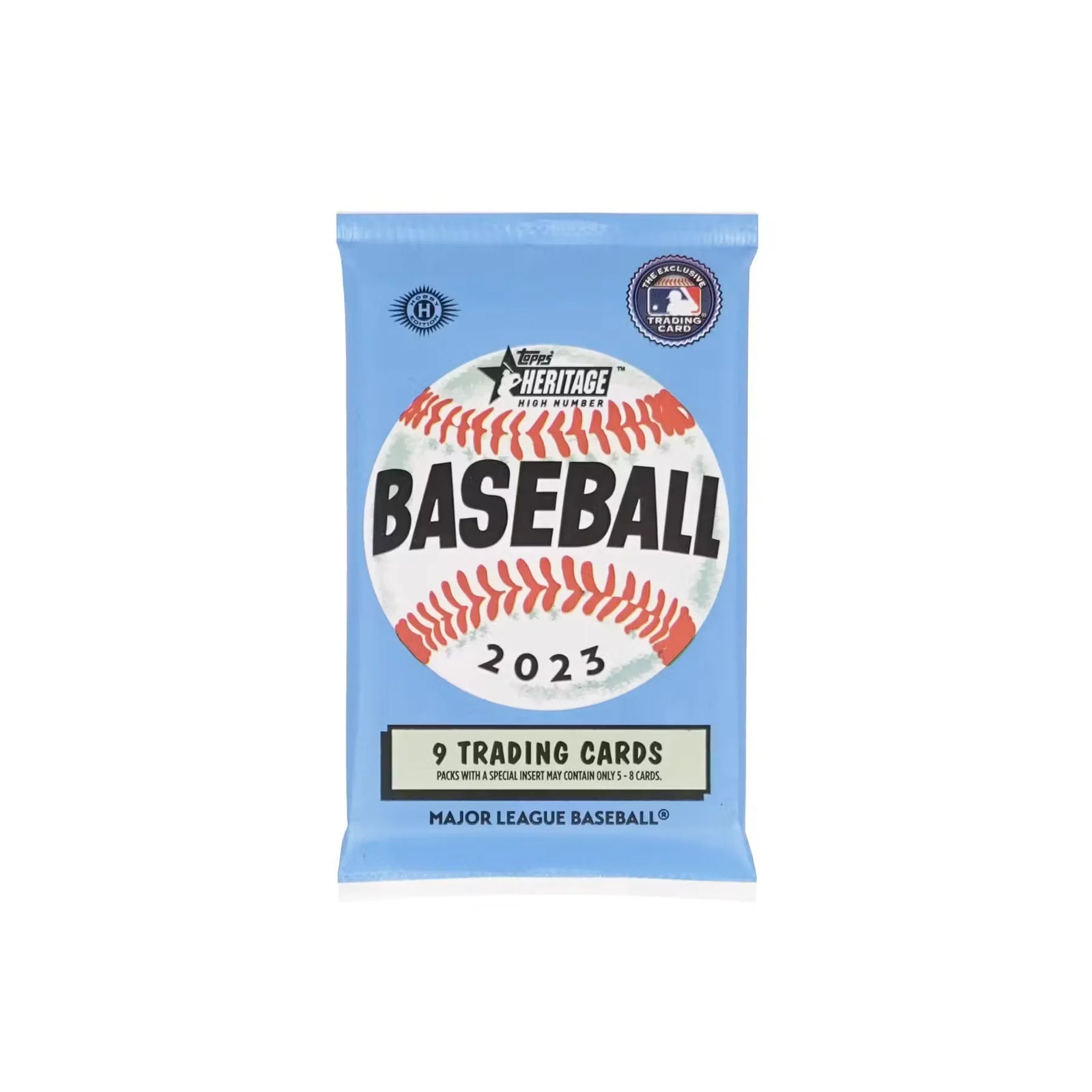2023 Topps Heritage High Number Baseball Hobby Box | 24 Packs (Ships Sealed Only)