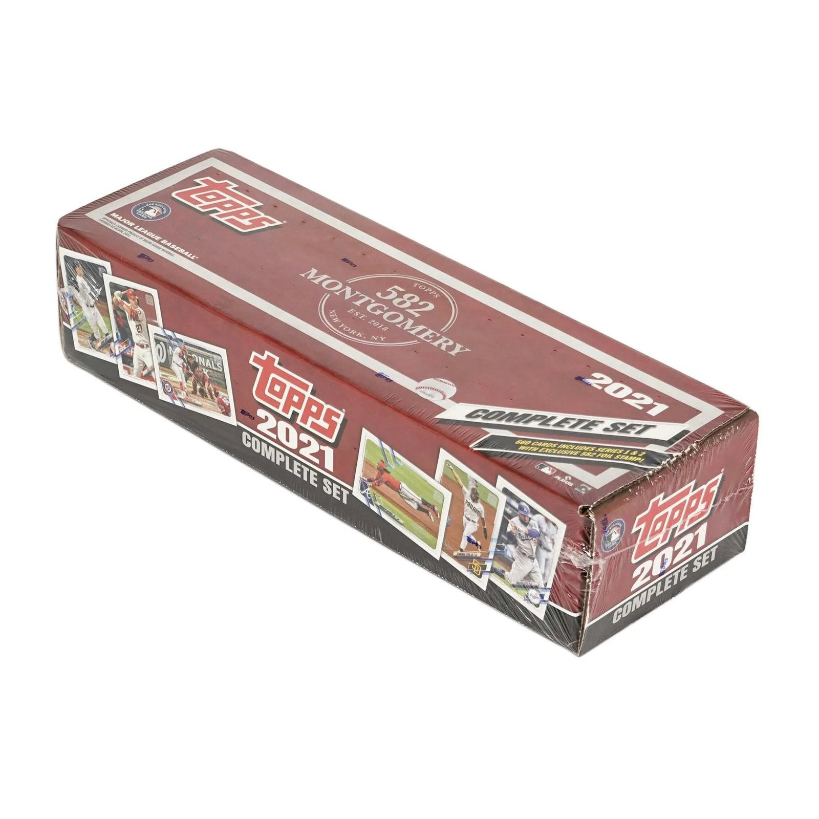 DRAFT - Just In 2021 Topps 582 Montgomery Club Factory Set Baseball (Box)