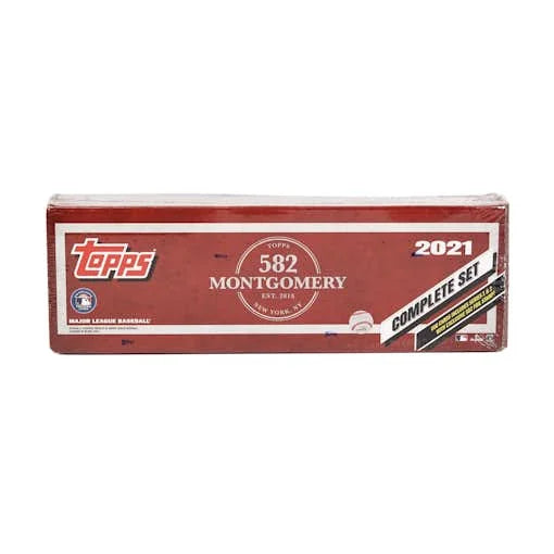 DRAFT - Just In 2021 Topps 582 Montgomery Club Factory Set Baseball (Box)