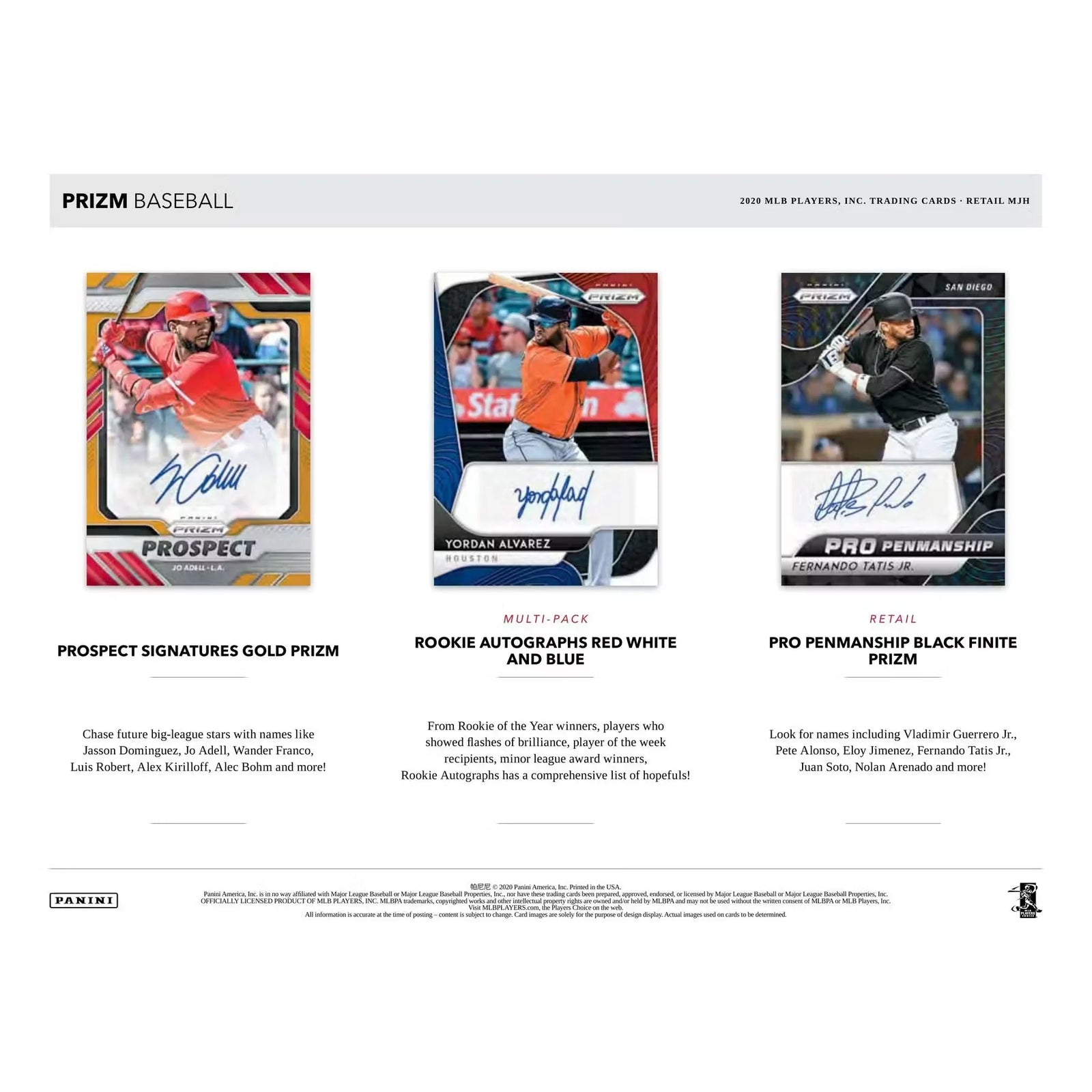 DRAFT - 2020 Panini Prizm Baseball Blaster Box