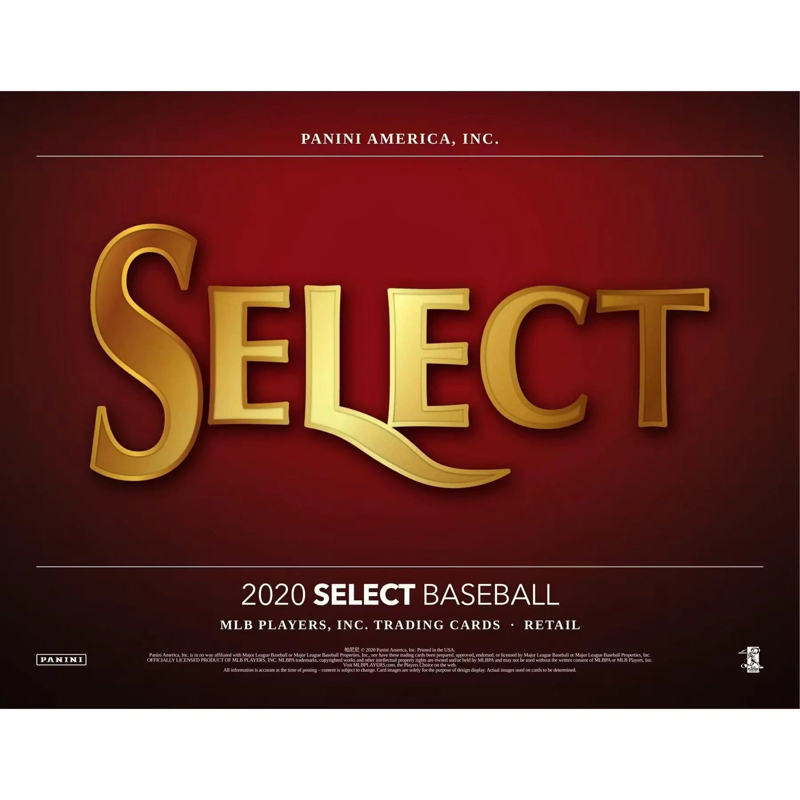 DRAFT - 2020 Panini Select Baseball Blaster Box