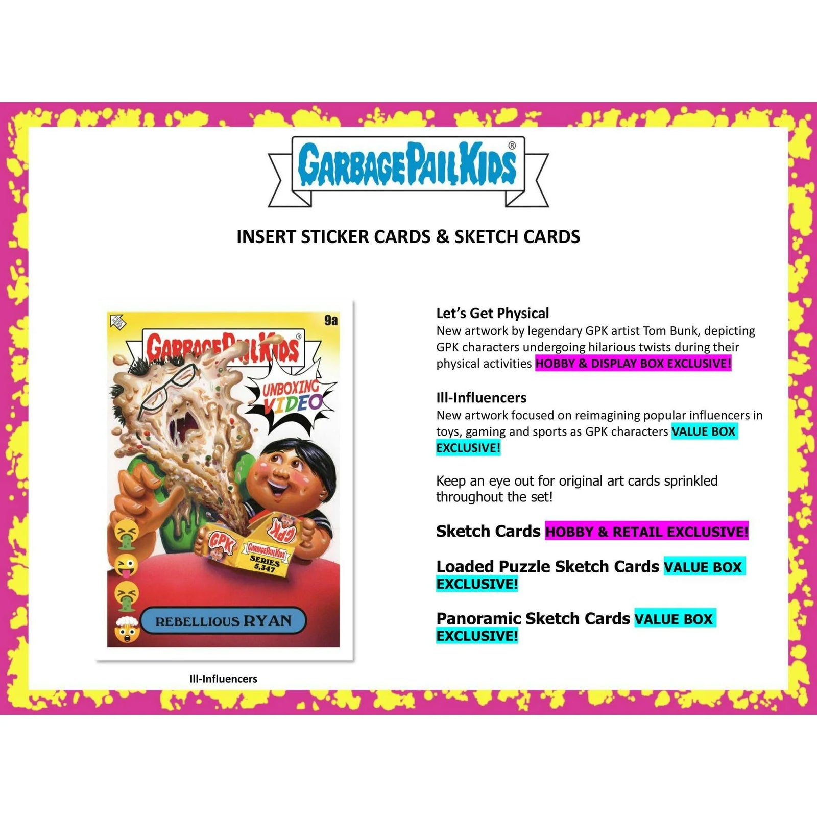 DRAFT - 2024 Topps Garbage Pail Kids Series 1 Kids-At-Play Blaster 40-Box | dacardworld:BVRV0JUY0E