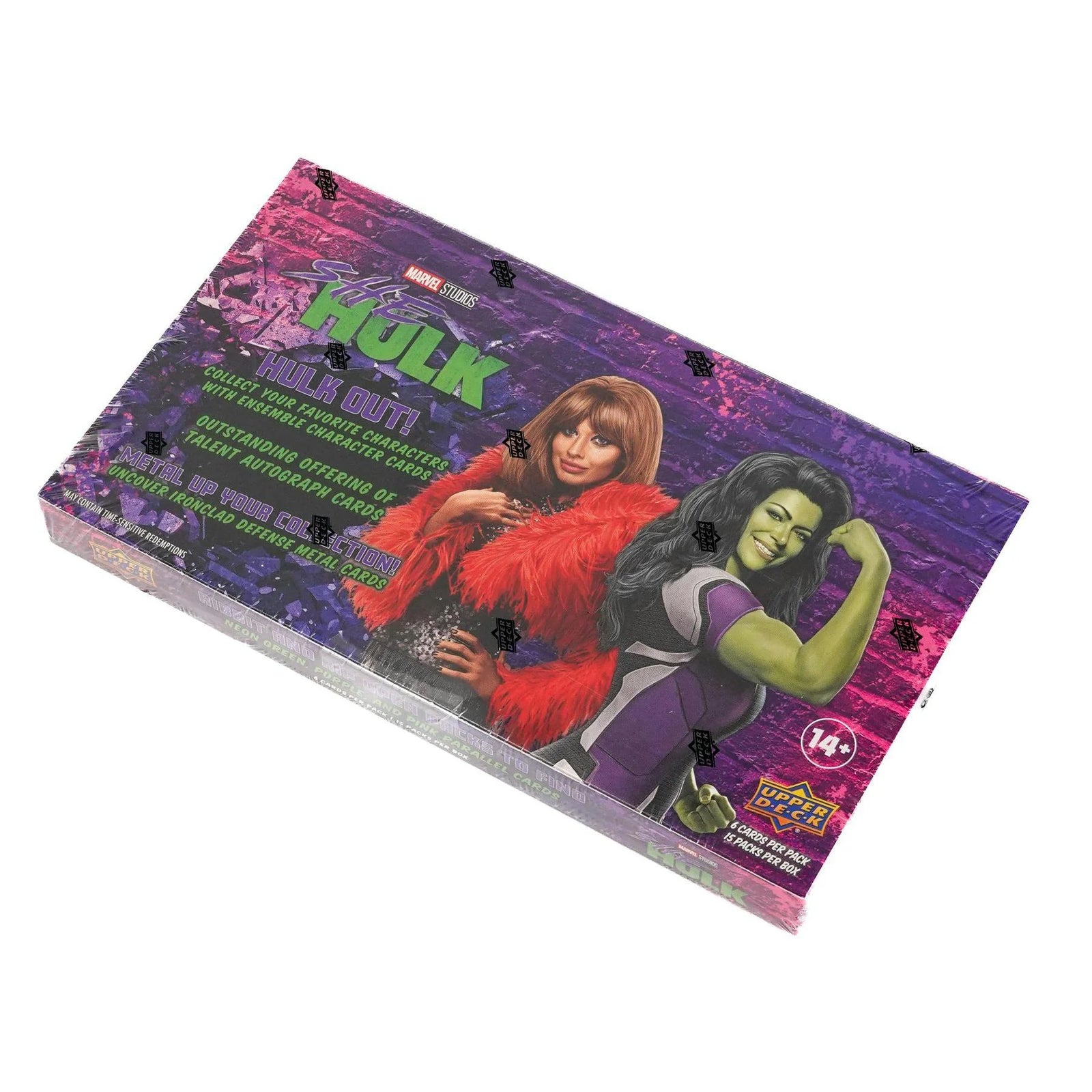 DRAFT - 2024 Upper Deck Marvel Studios She-Hulk Trading Cards | 12-Box Hobby Case