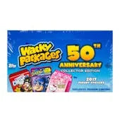 DRAFT - 2017 Topps Wacky Packages 50th Anniversary Hobby Collector's Edition Box