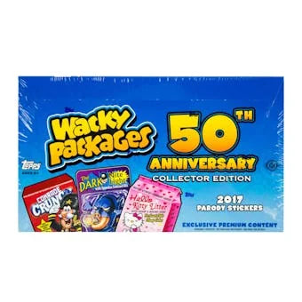 DRAFT - 2017 Topps Wacky Packages 50th Anniversary Hobby Collector's Edition Box