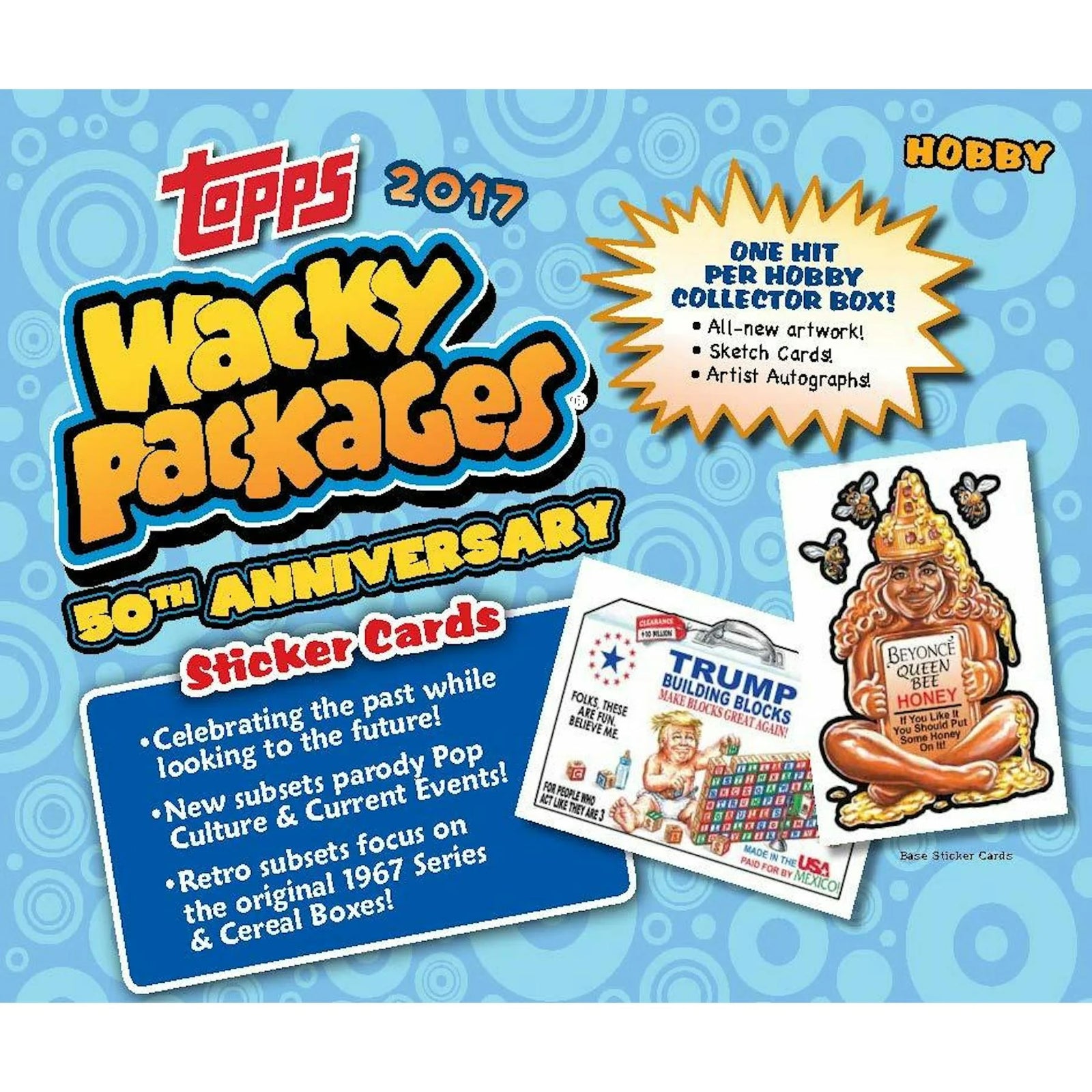 DRAFT - 2017 Topps Wacky Packages 50th Anniversary Hobby Collector's Edition Box