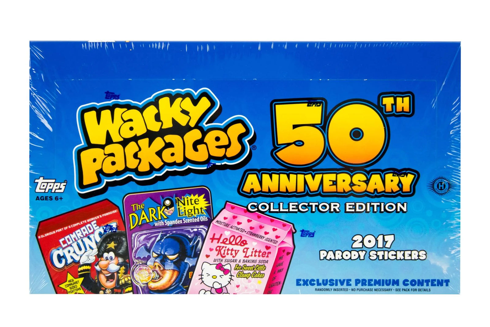 DRAFT - 2017 Topps Wacky Packages 50th Anniversary Hobby Collector's Edition Box