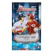 DRAFT - 2017 Bowman Baseball Hobby Box | Prospect Autographs