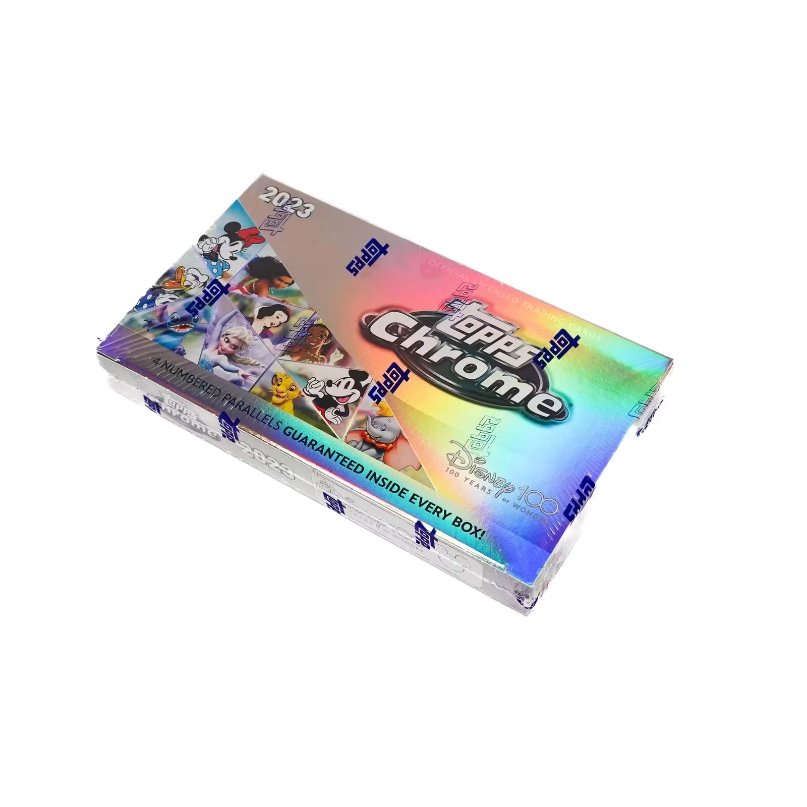 2023 Topps Chrome Disney 100 Hobby Case | 12 Boxes (Ships Sealed Only)