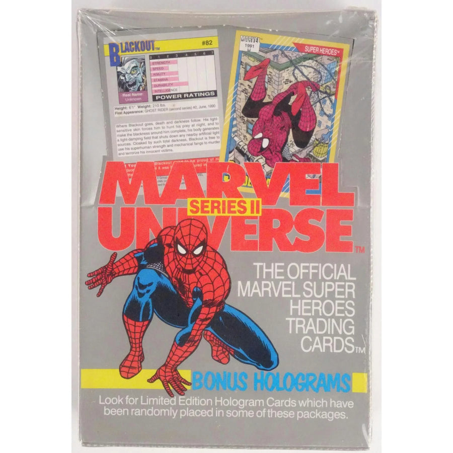 DRAFT - Marvel Universe Series 2 Wax Box | 1991 Impel