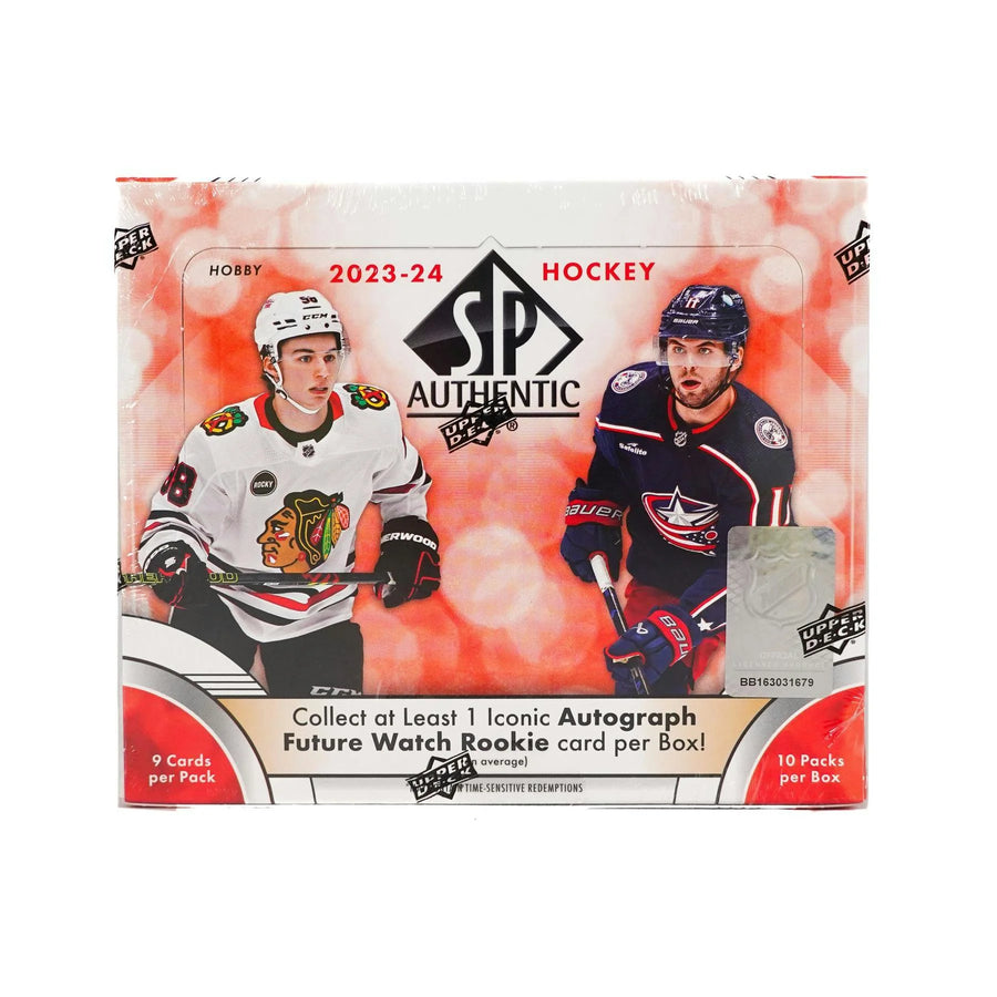 DRAFT - 2023/24 Upper Deck SP Authentic Hockey Hobby Box | dacardworld:BVS30J5Z94