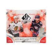 DRAFT - 2023/24 Upper Deck SP Authentic Hockey Hobby Box | dacardworld:BVS30J5Z94