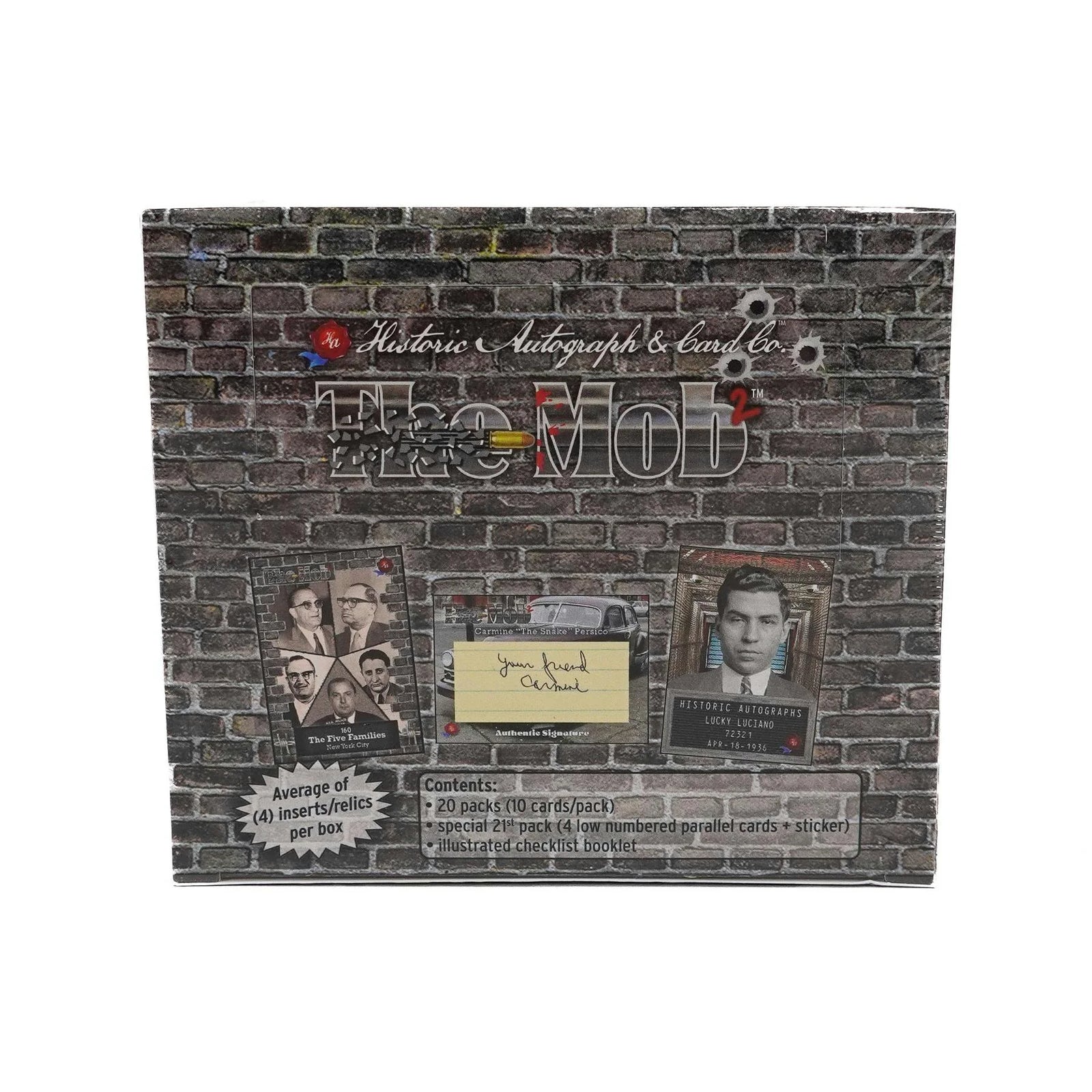 DRAFT - Historic Autographs The Mob Series 2 Hobby Box | 2023