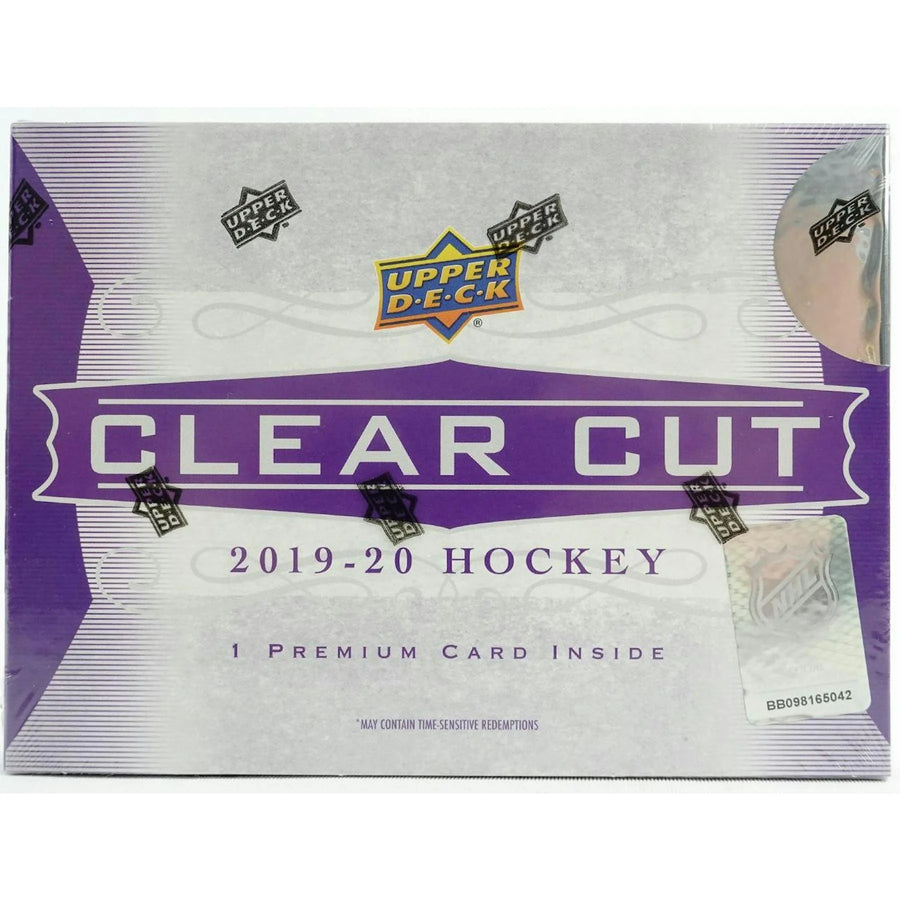 DRAFT - Just In 2019/20 Upper Deck Clear Cut Hockey Hobby Box