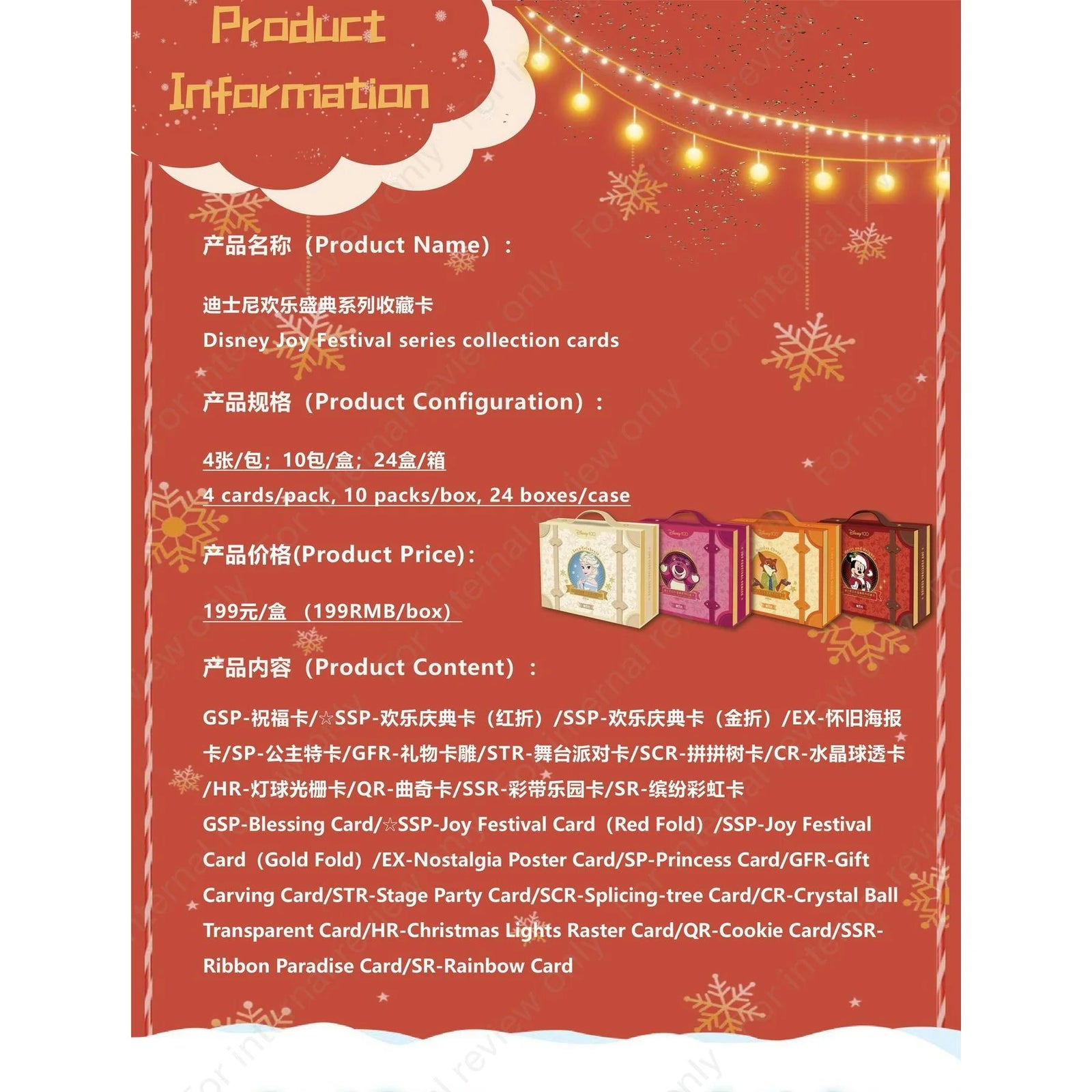DRAFT - 2023 Card.Fun Disney Joy Festival Hobby Box | Entertainment