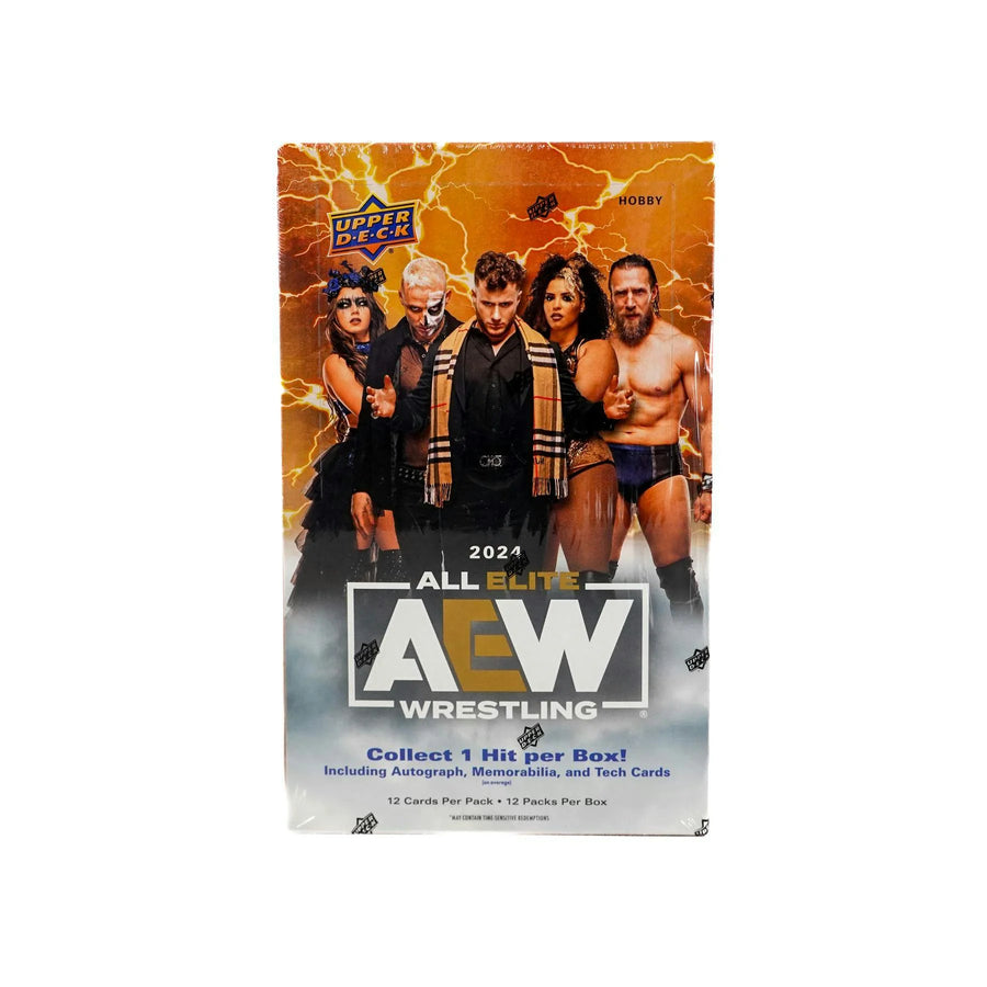 DRAFT - 2024 Upper Deck AEW Wrestling Hobby Box | dacardworld:BVS90QD5CP