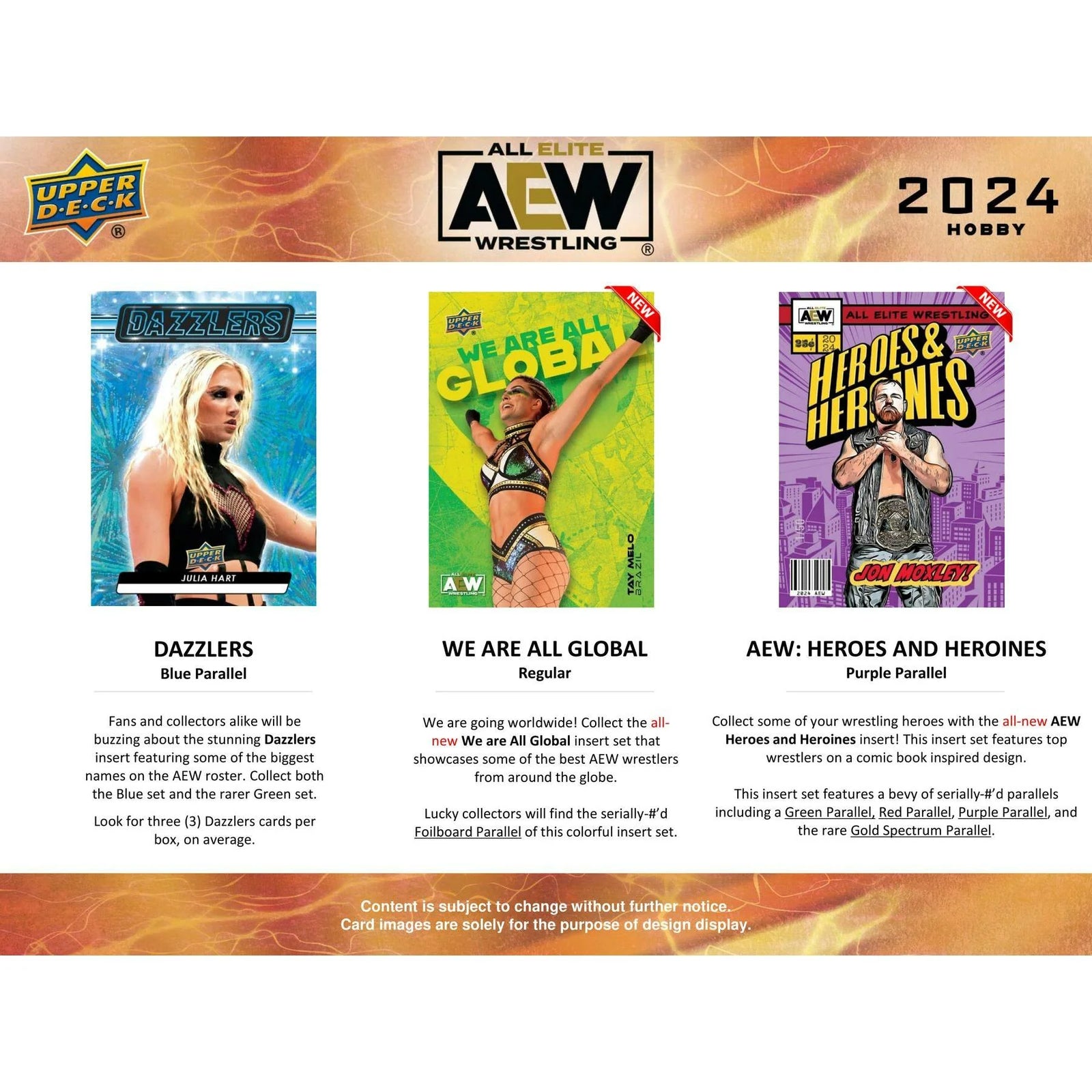 DRAFT - 2024 Upper Deck AEW Wrestling Hobby Box | dacardworld:BVS90QD5CP