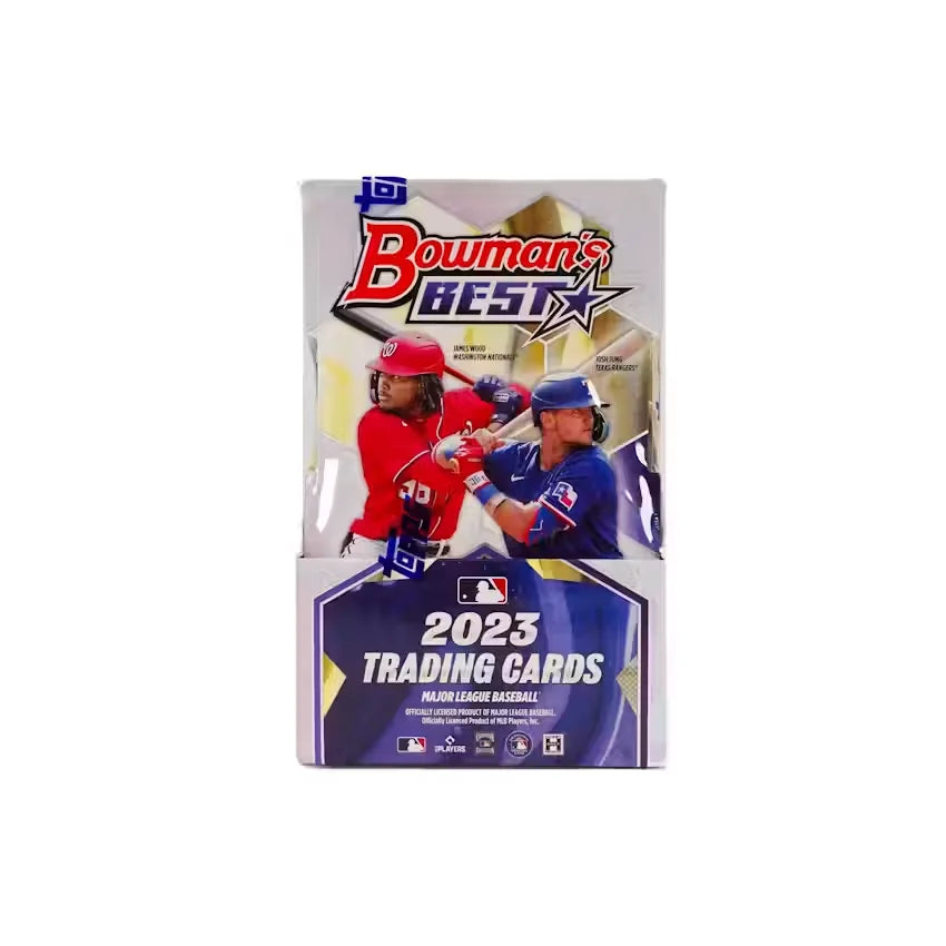 2023 Bowman's Best Baseball Hobby Box | 4 Chrome Autographs (Ships Sealed Only)
