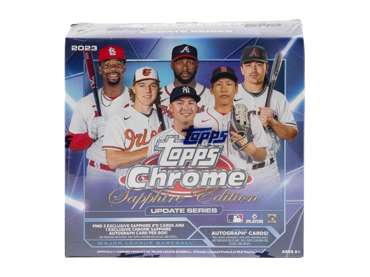 DRAFT - Just In 2023 Topps Chrome Update Sapphire Baseball Box