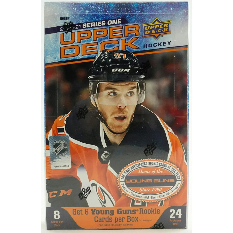 DRAFT - Just In 2020/21 Upper Deck Series 1 Hockey Hobby Box