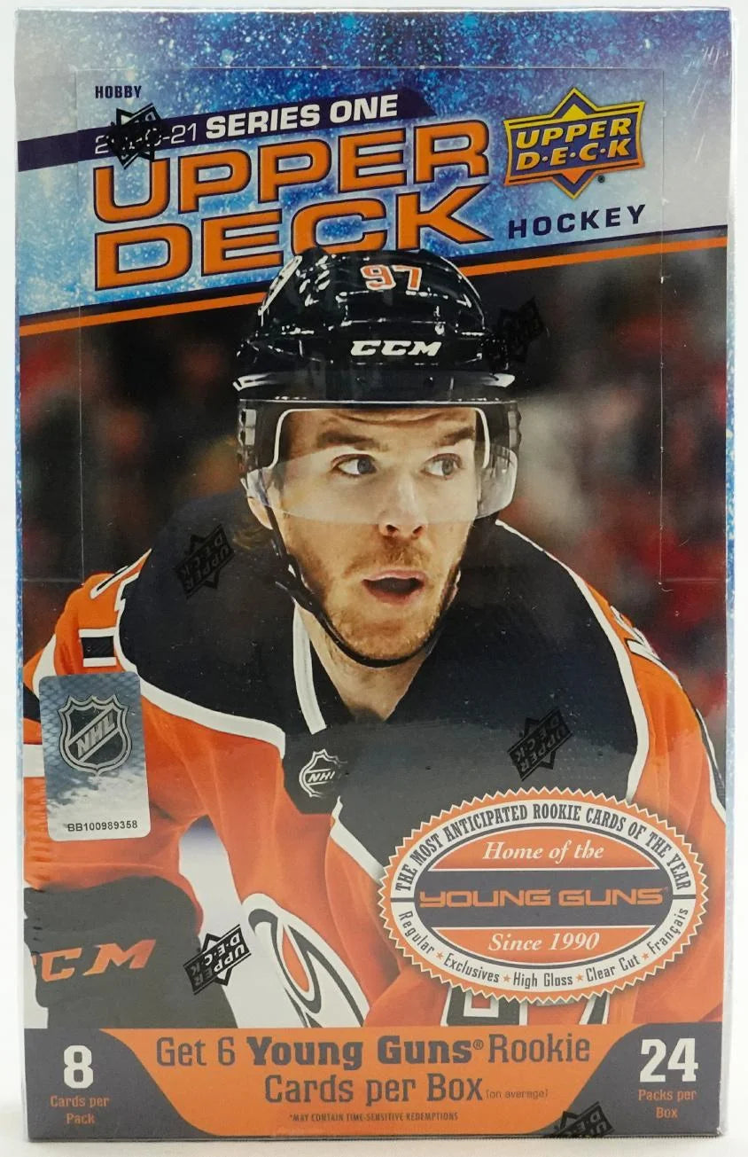 DRAFT - Just In 2020/21 Upper Deck Series 1 Hockey Hobby Box