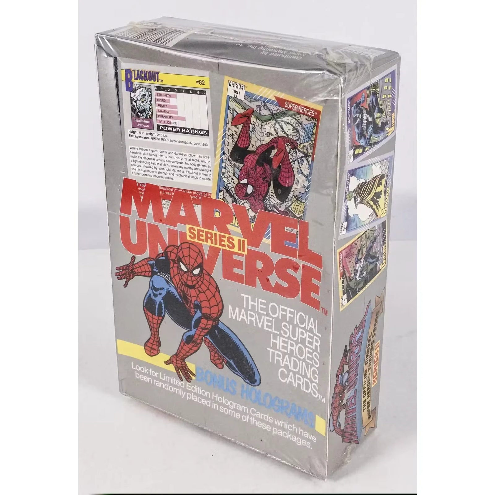 Marvel Universe Series 2 Wax Box (1991 Impel) (Ships Sealed Only) - D2