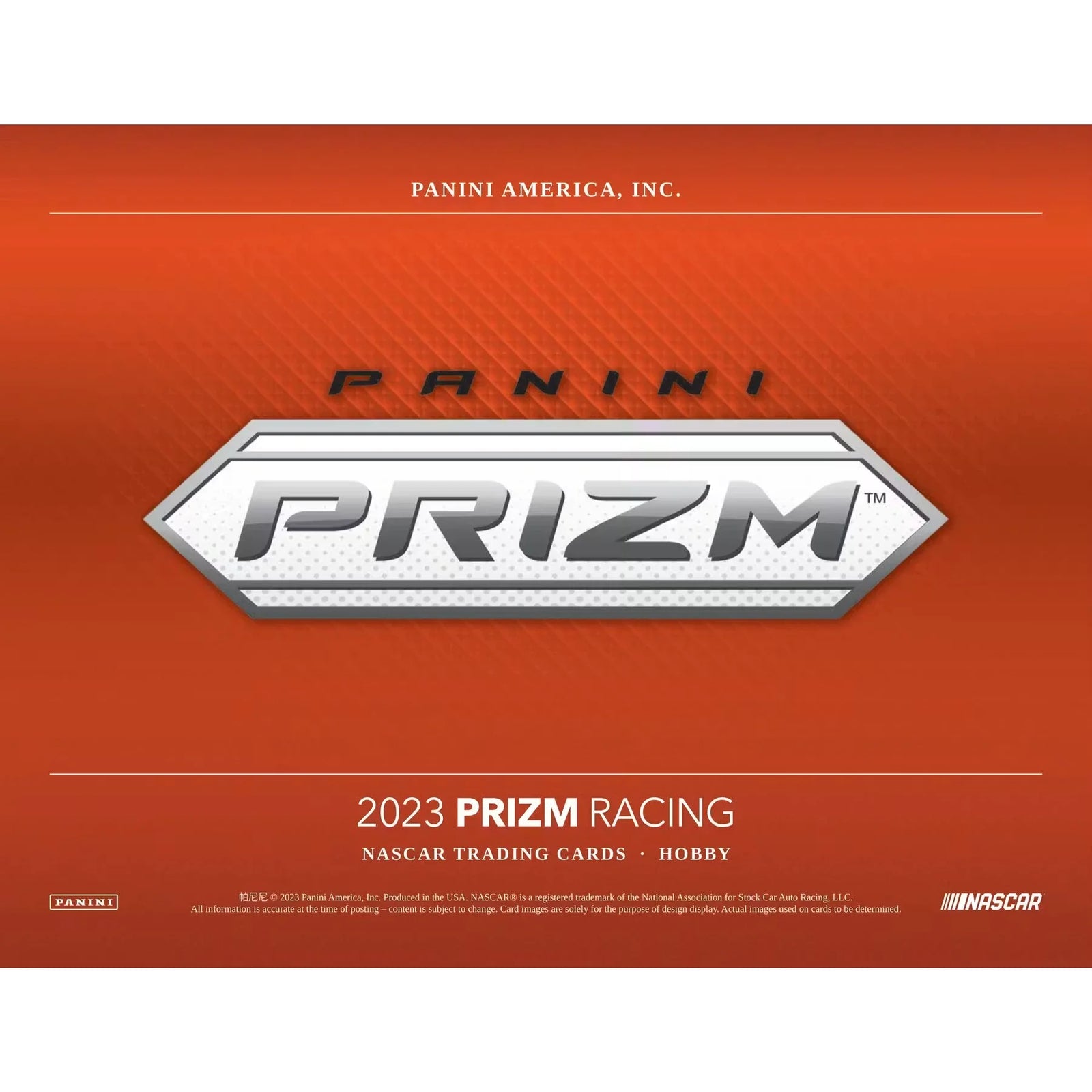 DRAFT - 2023 Panini Prizm Racing Hobby Box