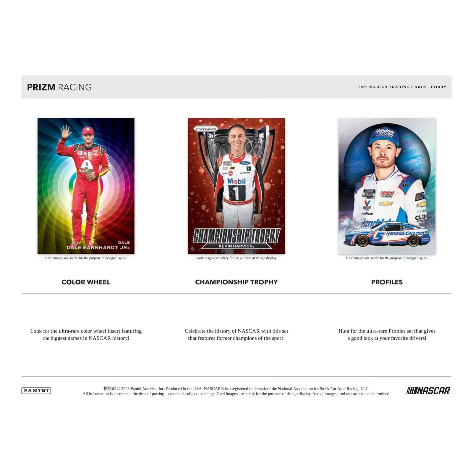DRAFT - 2023 Panini Prizm Racing Hobby Box