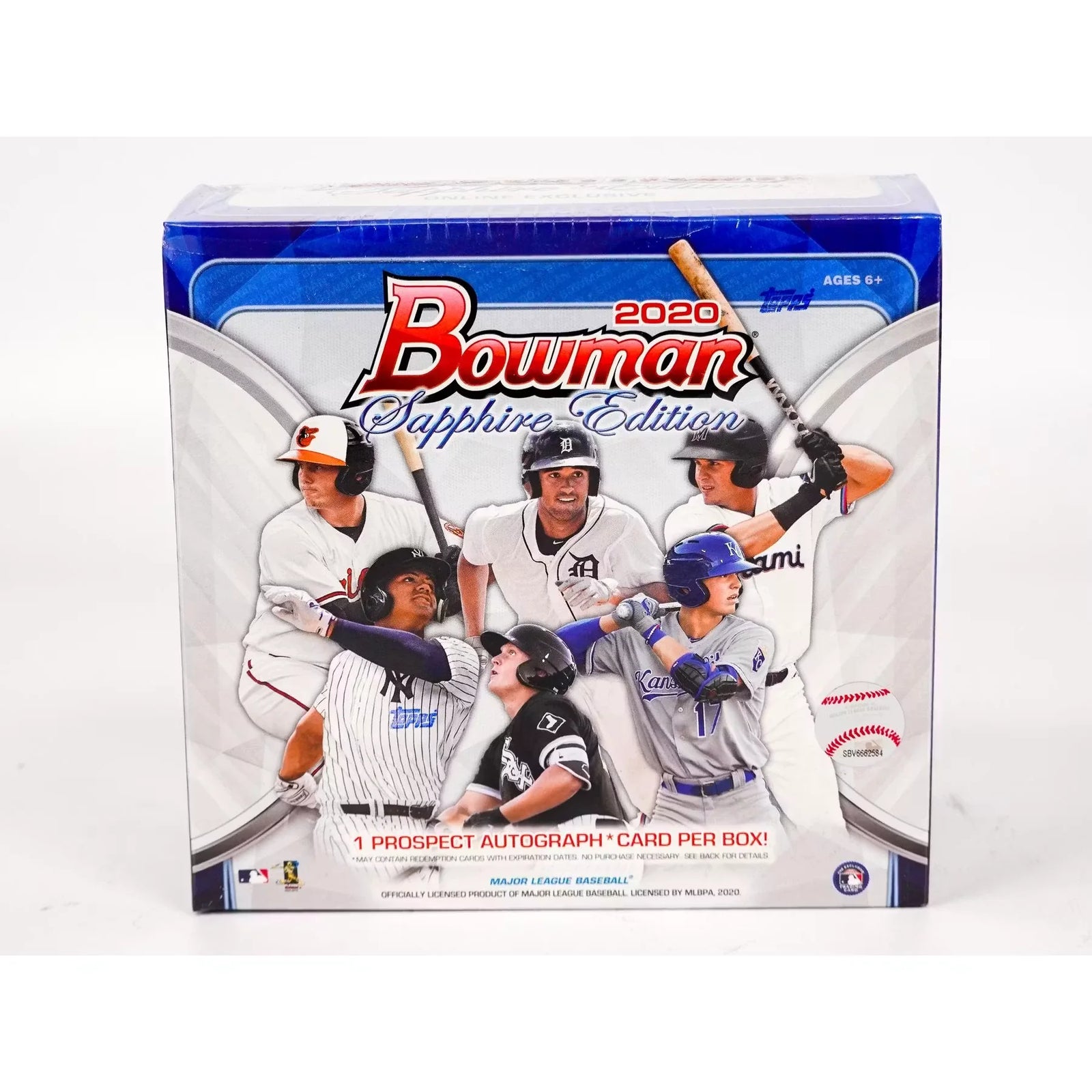 DRAFT - 2020 Bowman Sapphire Baseball Hobby Box