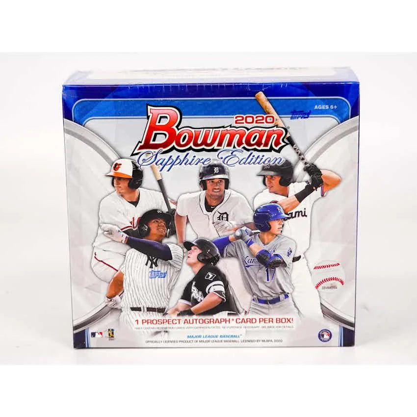 DRAFT - 2020 Bowman Sapphire Baseball Hobby Box