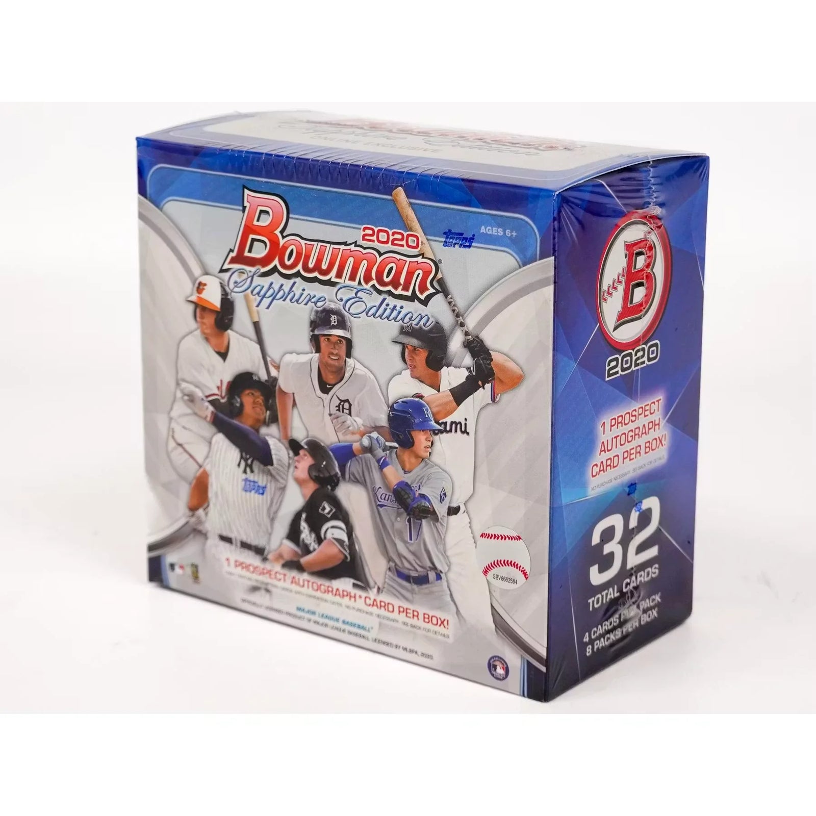 DRAFT - 2020 Bowman Sapphire Baseball Hobby Box