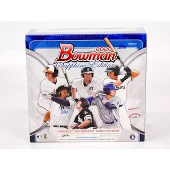 DRAFT - 2020 Bowman Sapphire Baseball Hobby Box
