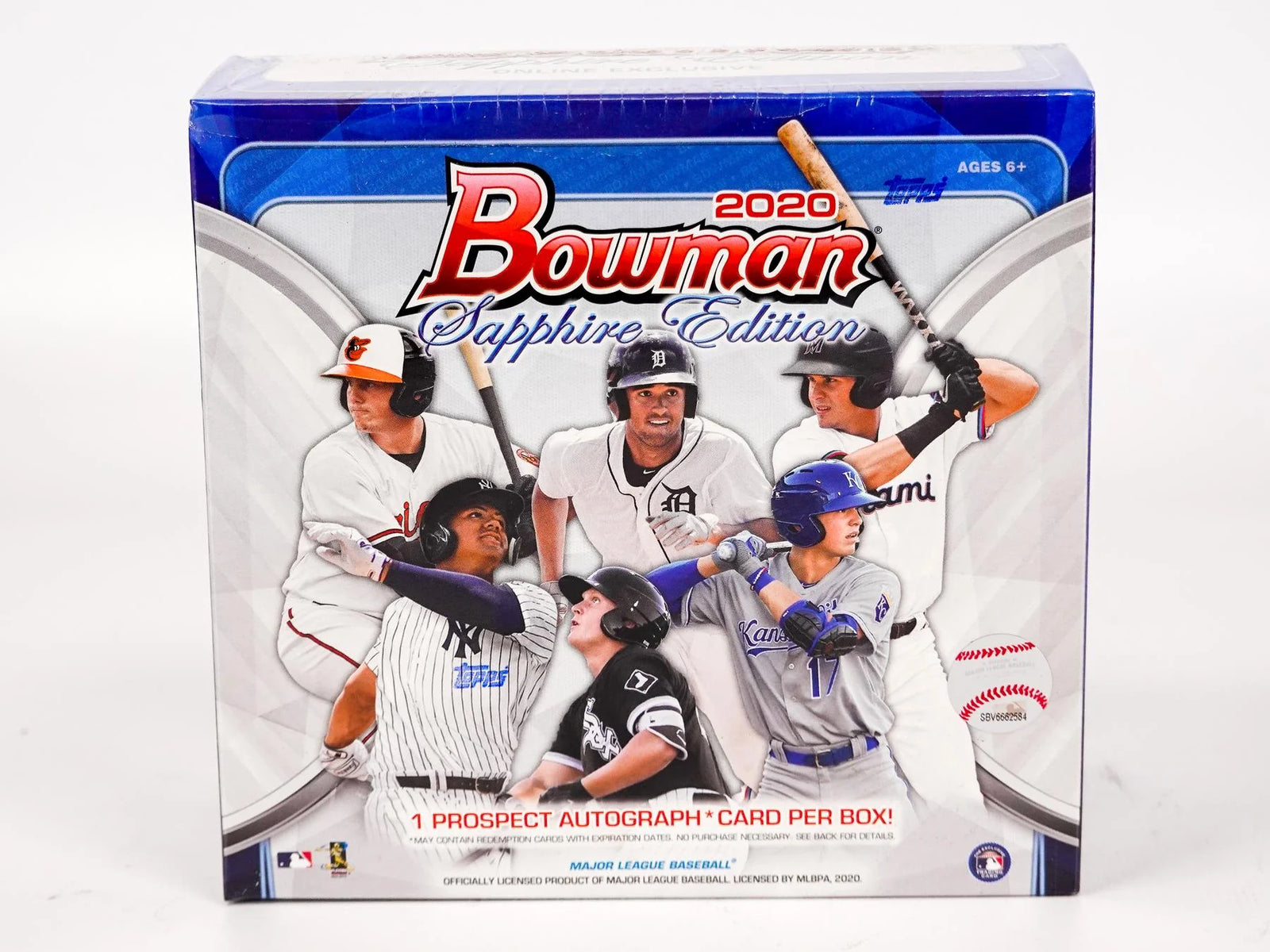 DRAFT - 2020 Bowman Sapphire Baseball Hobby Box