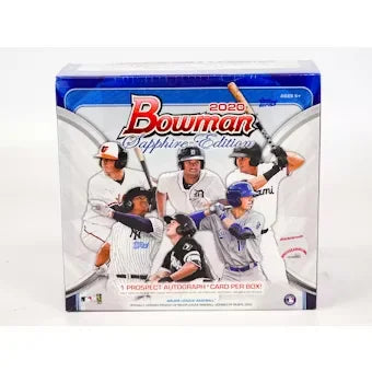 DRAFT - 2020 Bowman Sapphire Baseball Hobby Box