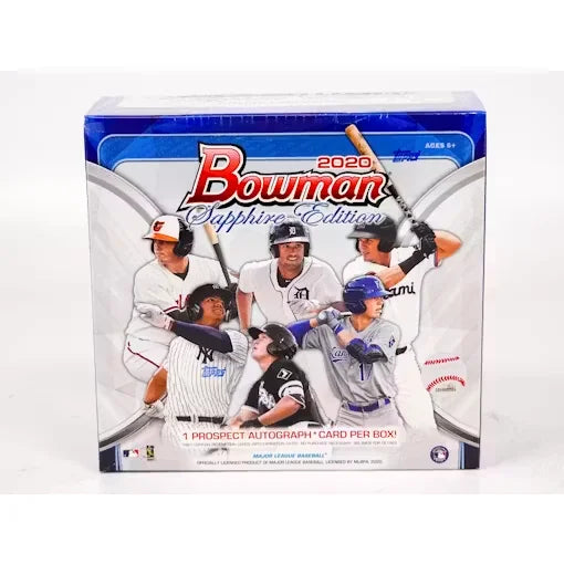 DRAFT - 2020 Bowman Sapphire Baseball Hobby Box