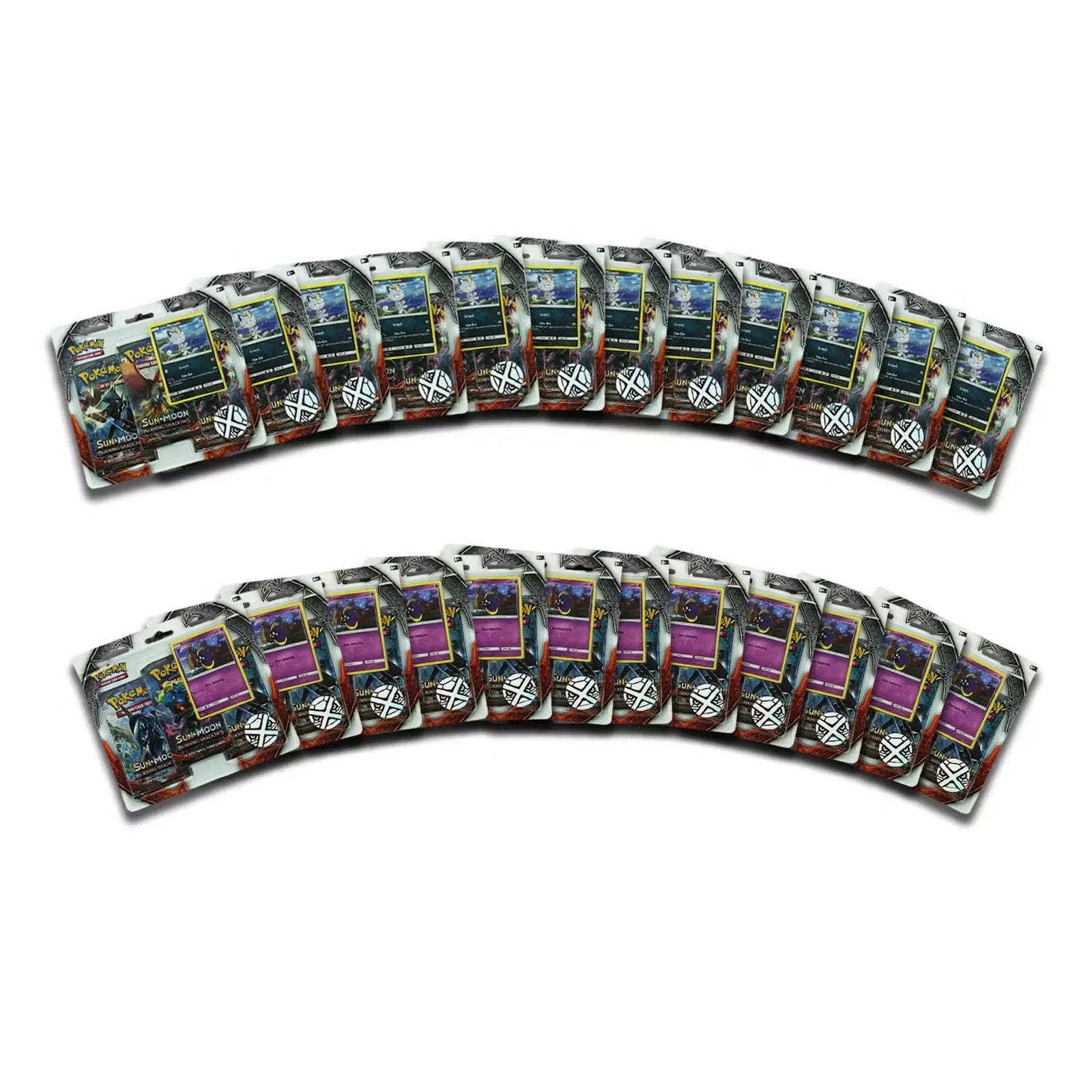 Pokemon Sun & Moon Burning Shadows 3-Pack Blister Case | 24 Packs (Ships Sealed Only)