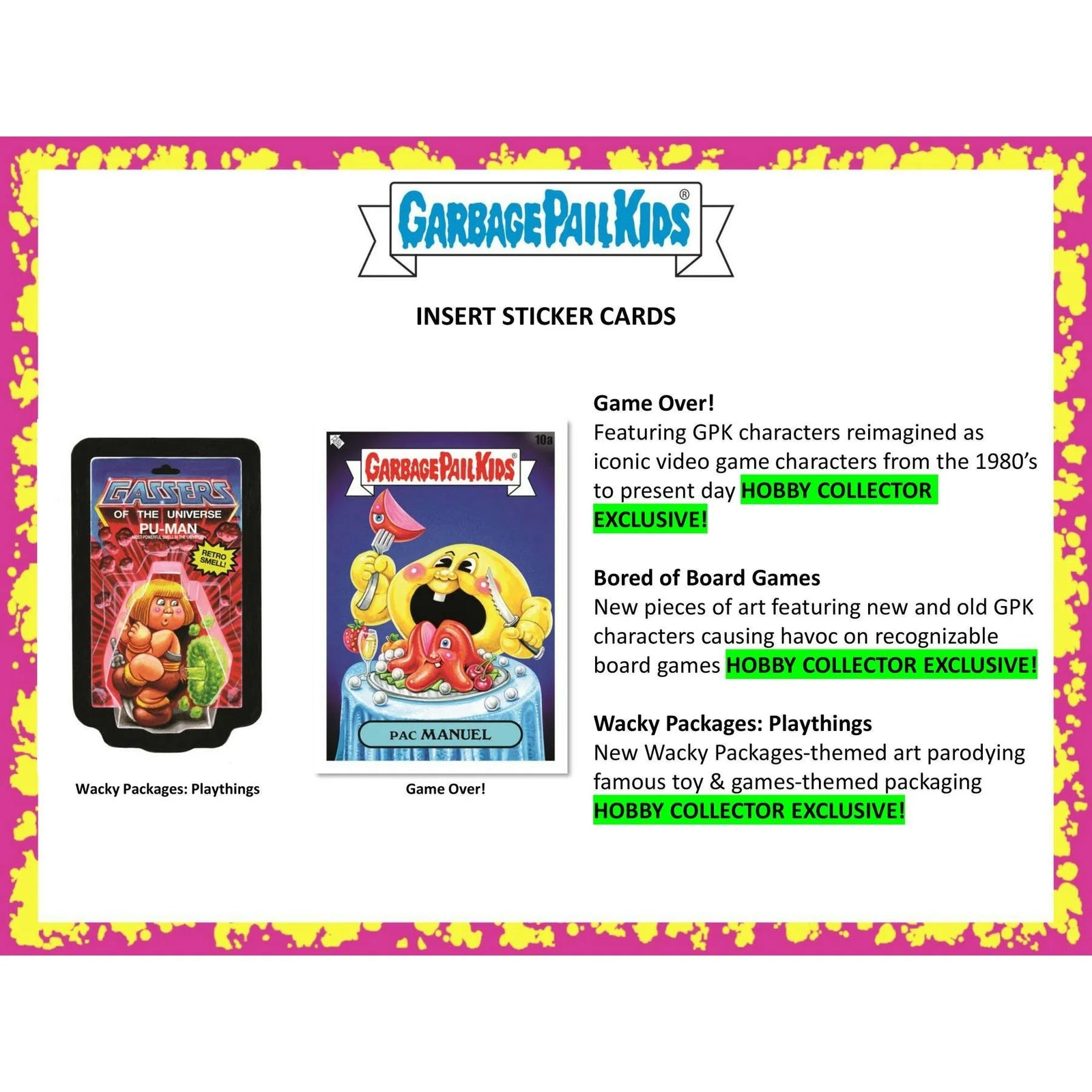 DRAFT - 2024 Topps Garbage Pail Kids Series 1 Kids-At-Play Hobby Box | dacardworld:BVSR0ZDYLU