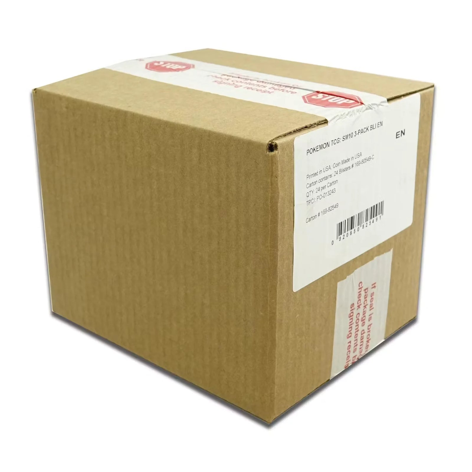 Pokemon Sun & Moon: Unbroken Bonds 3 Booster Pack Blister Case (24 Packs = Same as 2 Booster Boxes!) (Ships Sealed Only)