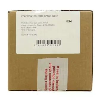 Pokemon Sun & Moon: Unbroken Bonds 3 Booster Pack Blister Case (24 Packs = Same as 2 Booster Boxes!) (Ships Sealed Only)
