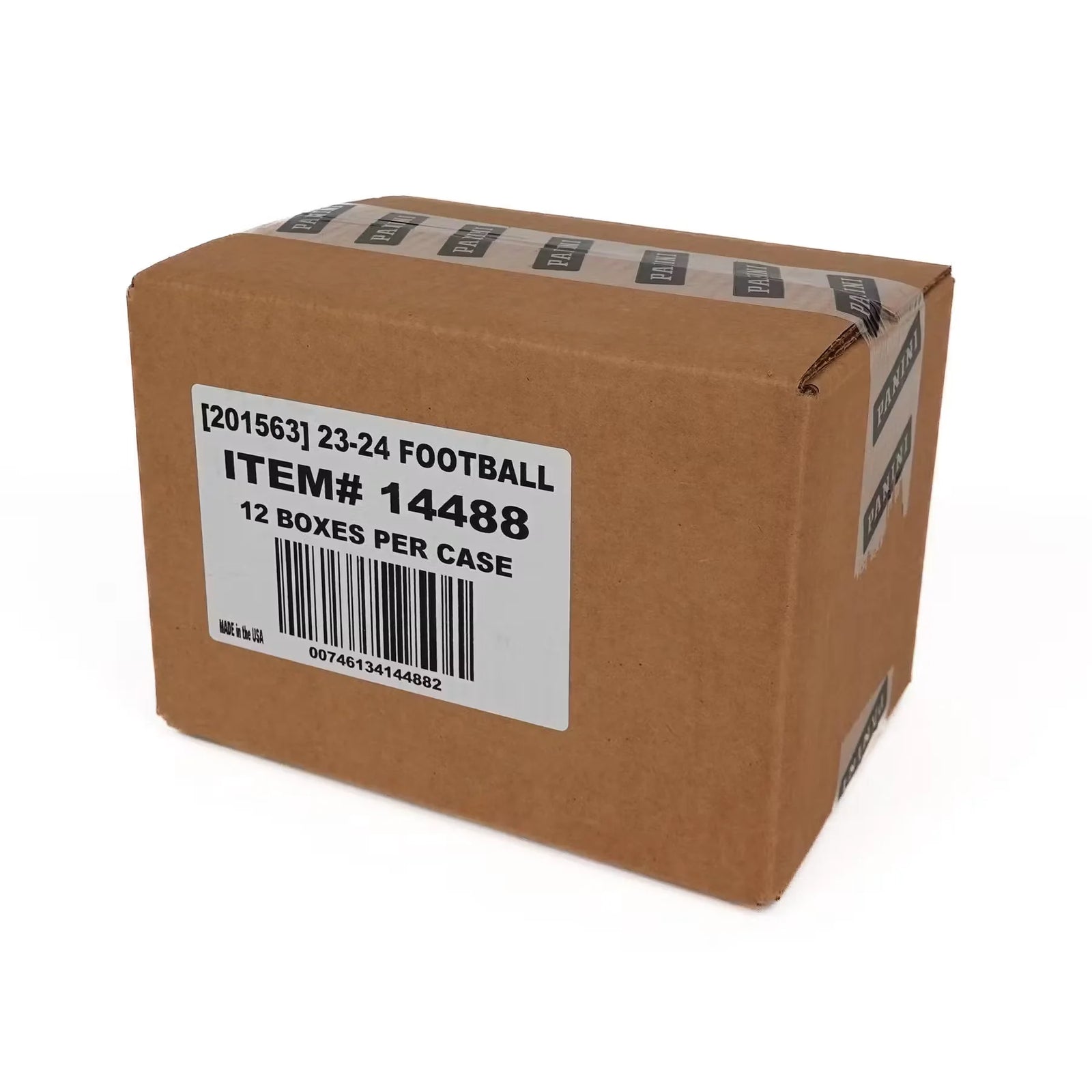 2023 Panini Obsidian Football Hobby 12-Box Case (Ships Sealed Only)