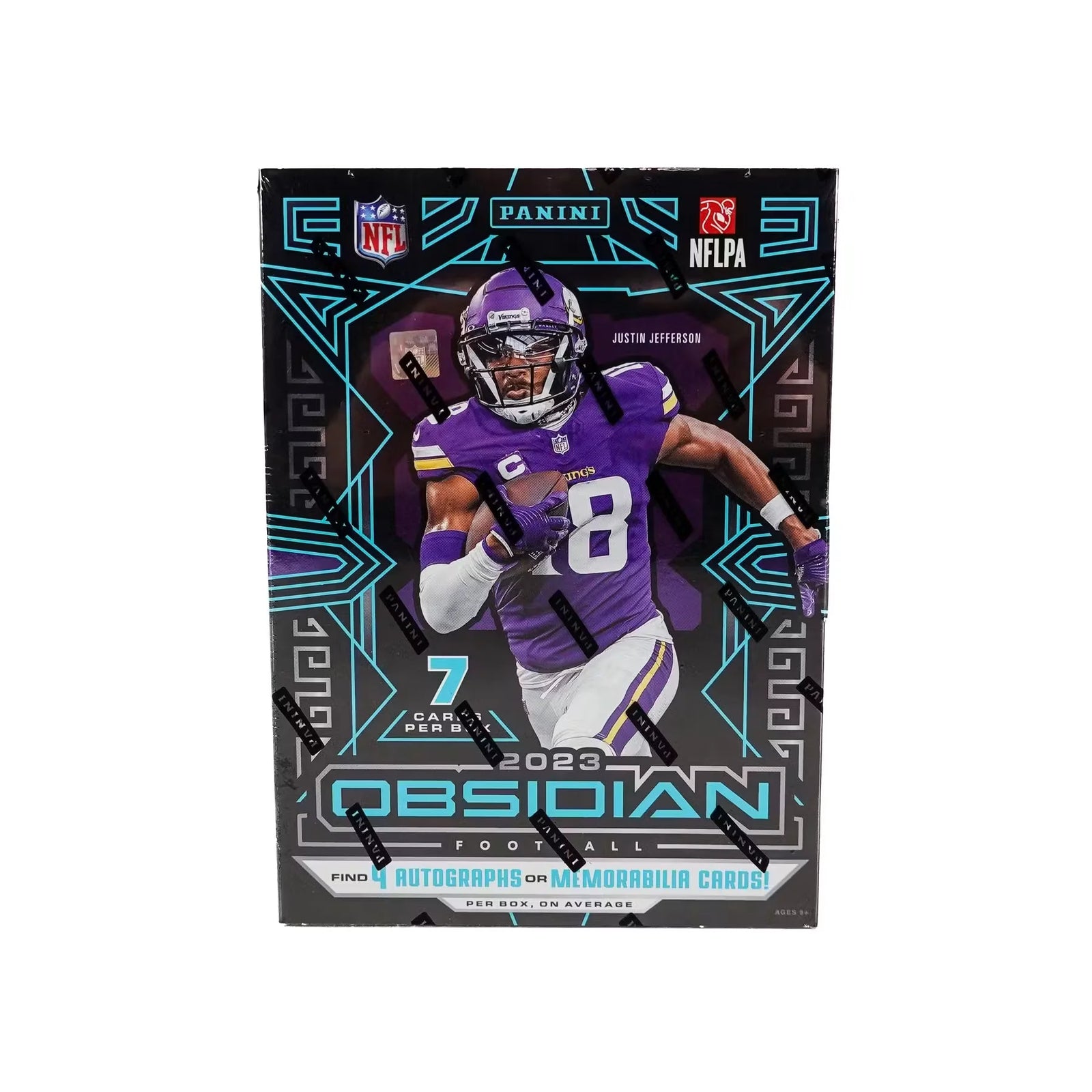2023 Panini Obsidian Football Hobby 12-Box Case (Ships Sealed Only)