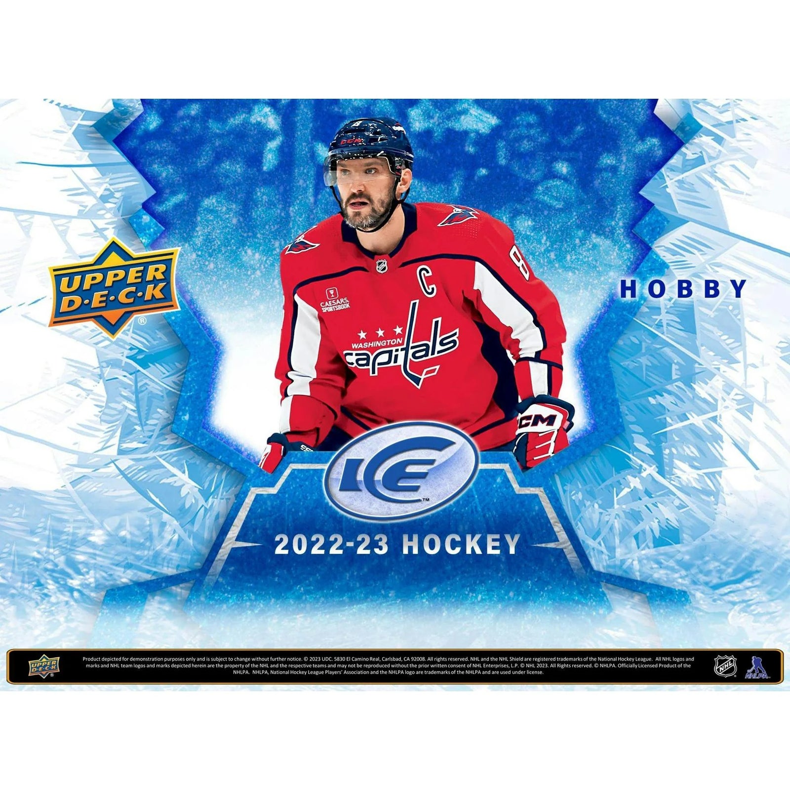 DRAFT - New 2022/23 Upper Deck Ice Hockey Hobby 24-Box Case (Factory Fresh)