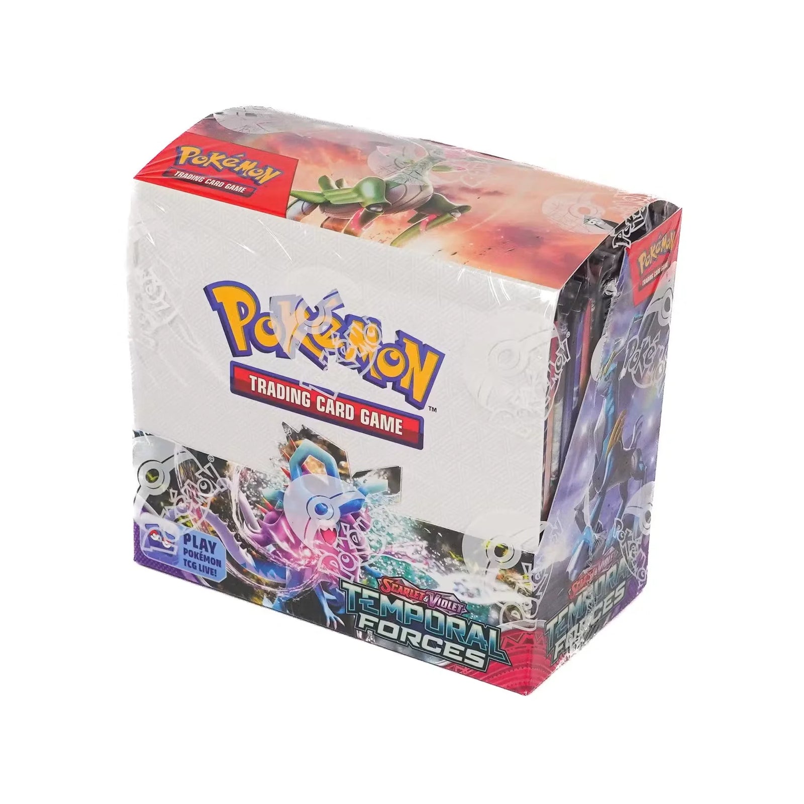 Pokemon Scarlet & Violet Temporal Forces Booster 6-Box Case (Ships Sealed Only)