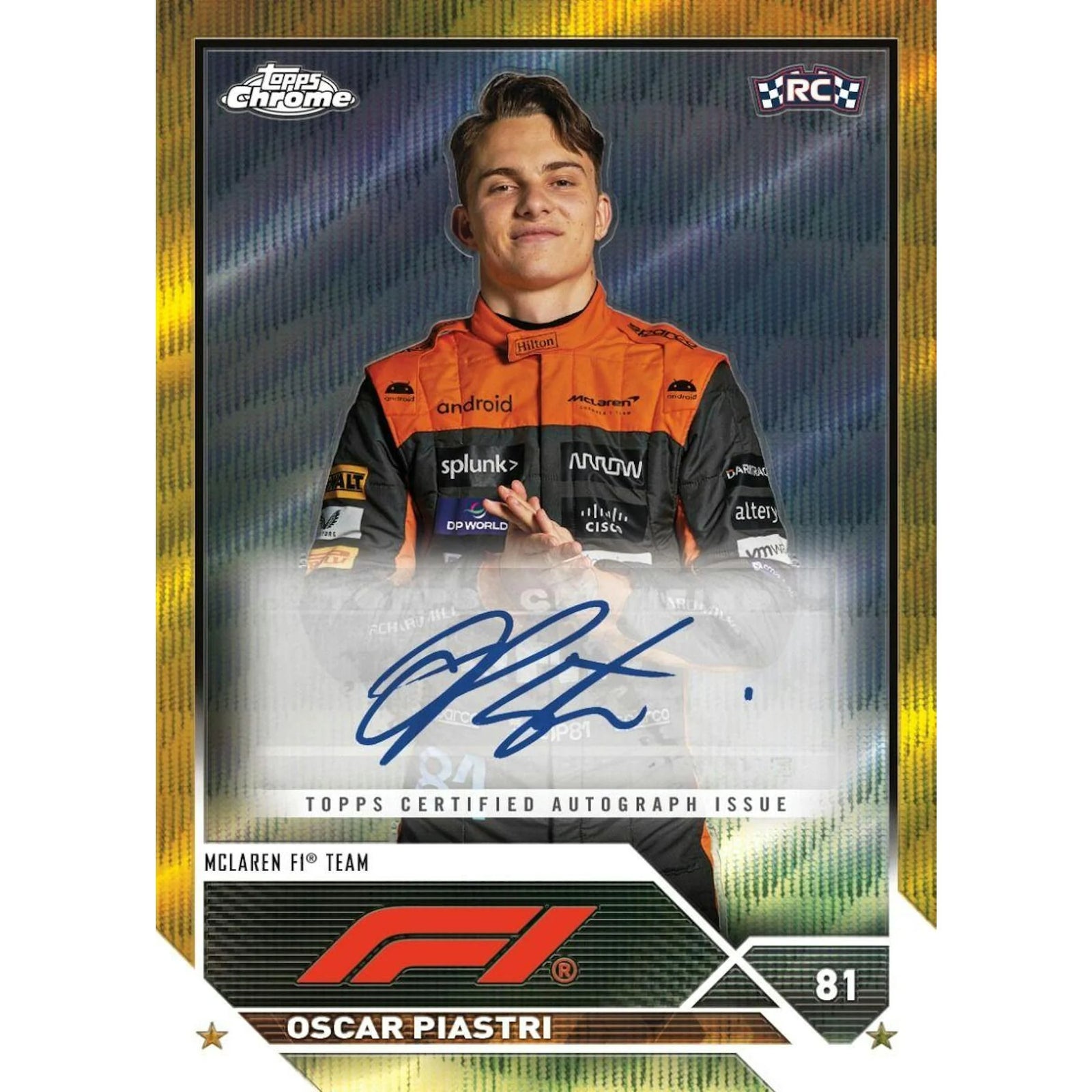 DRAFT - 2023 Topps Chrome Formula 1 Hobby Box