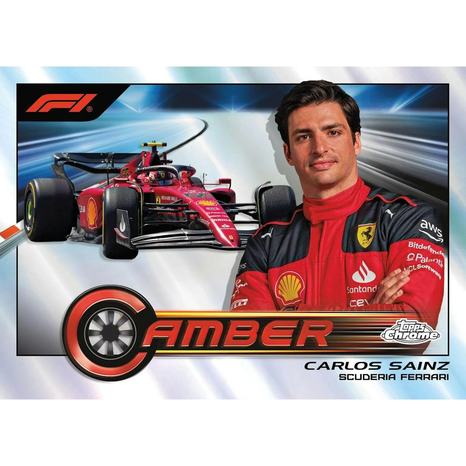 DRAFT - 2023 Topps Chrome Formula 1 Hobby 12-Box Case | Racing Cards