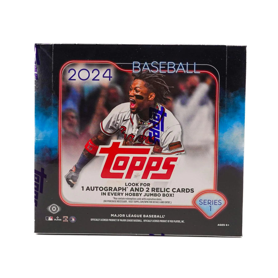 DRAFT - Just In 2024 Topps Series 1 Baseball Hobby Jumbo Box