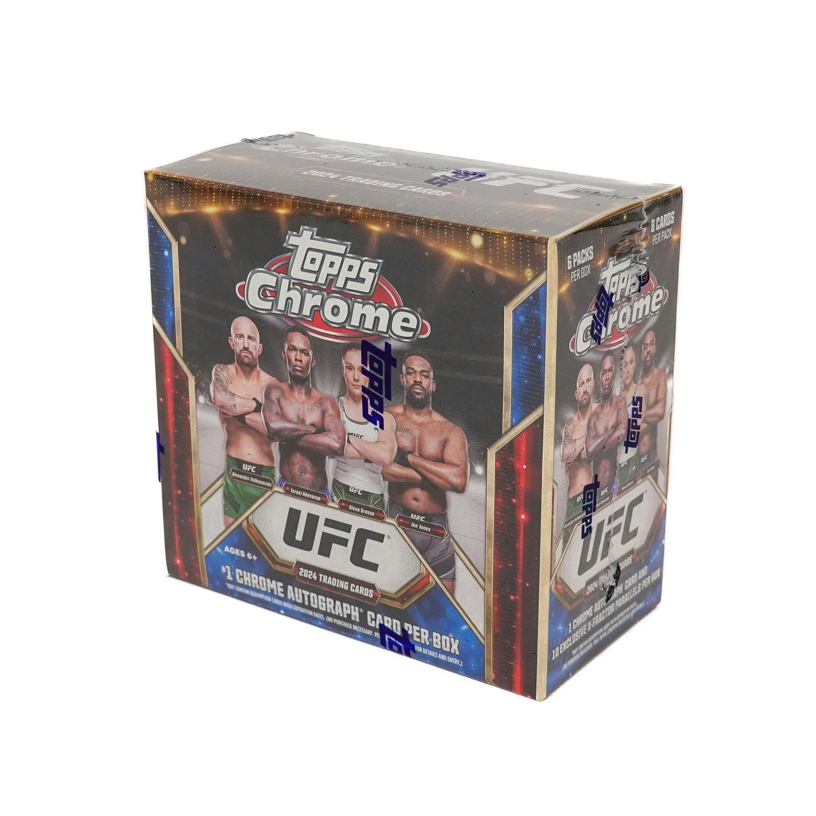 DRAFT - 2024 Topps Chrome UFC Mega Box | 6 Packs
