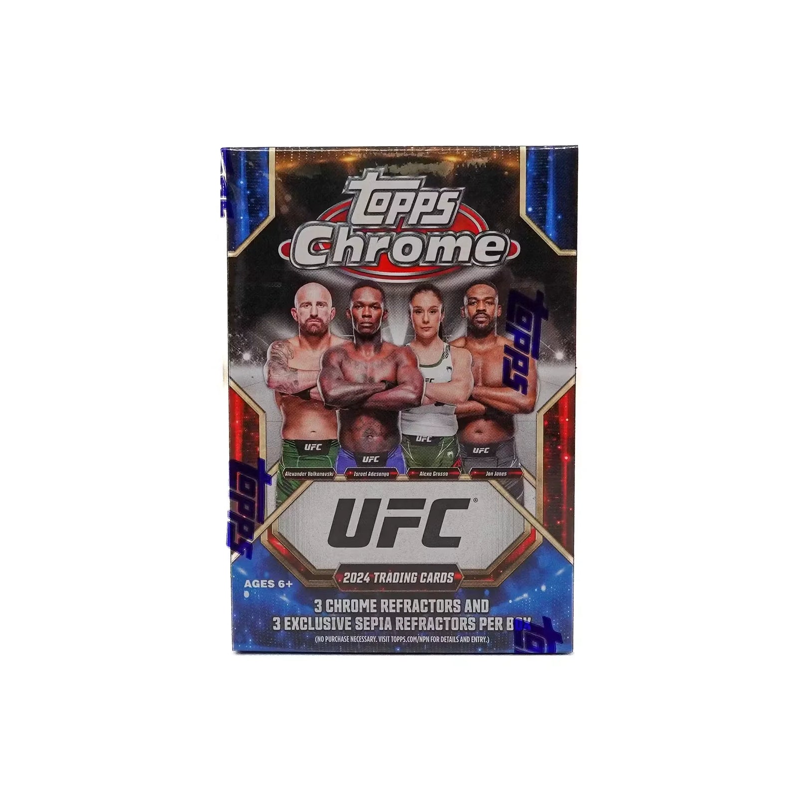 2024 Topps Chrome UFC Blaster Box (Ships Sealed Only) - D
